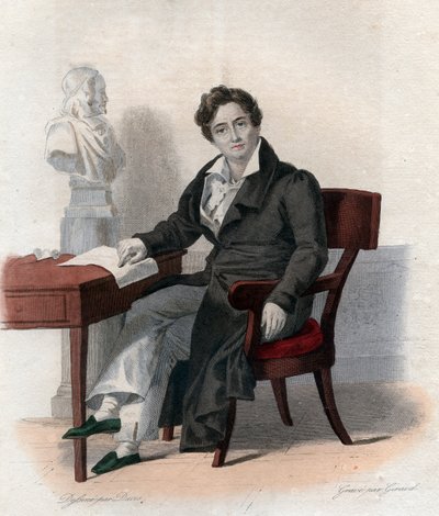 Retrato de Francois Joseph Talma (1763-1826), ator francês. de French School